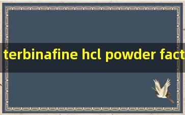 terbinafine hcl powder factory